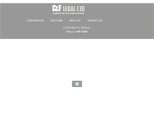Tablet Screenshot of cflegal.co.nz